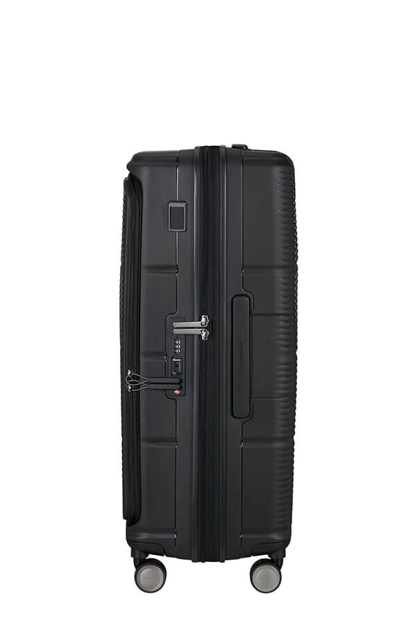 Samsonite Paralux Spinner Expandable Large Sp 75cm  Black