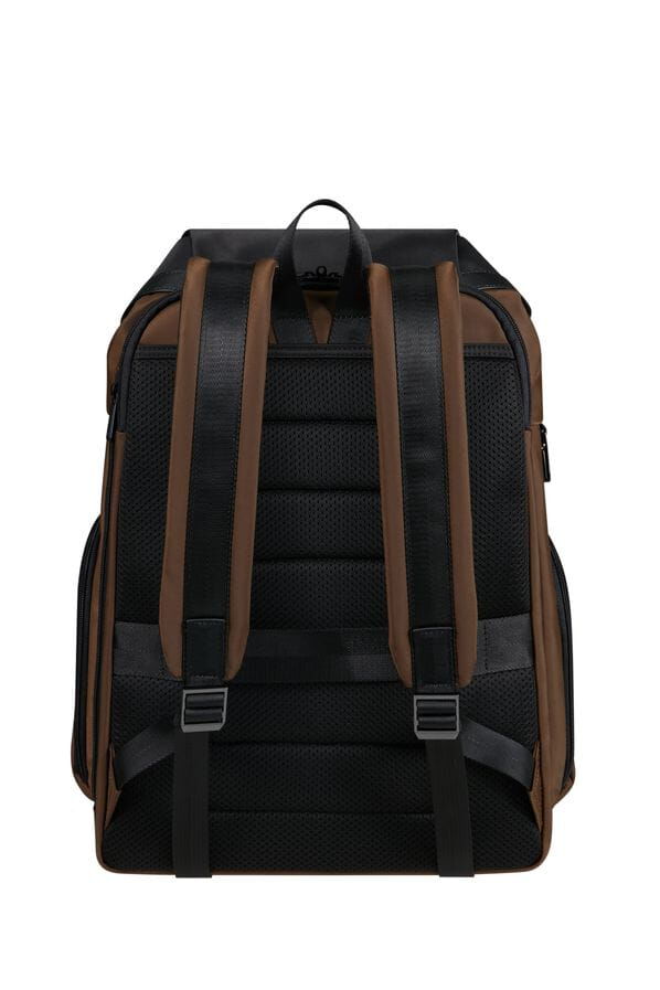 Samsonite Relyon Backpack M 15.6'' with flap  Marr&oacute;n