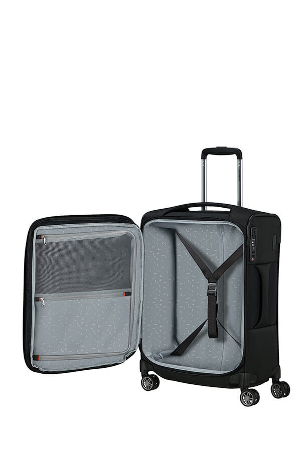 Samsonite Re-Lite Spinner Expandable 55cm  Negro
