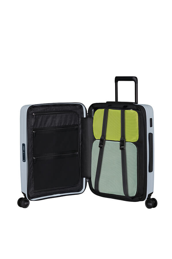 Samsonite Restackd Spinner Expandable 55cm  Glacier Samsonite Restackd Spinner Expandable 55cm  Glacier