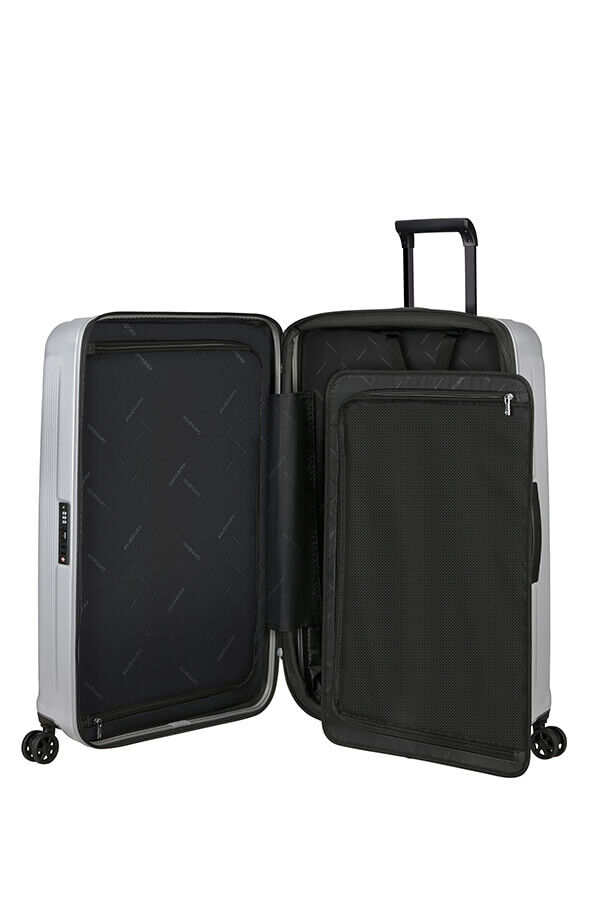 Samsonite Nuon Spinner Expandable 75cm  Matt Silver Samsonite Nuon Spinner Expandable 75cm  Matt Silver