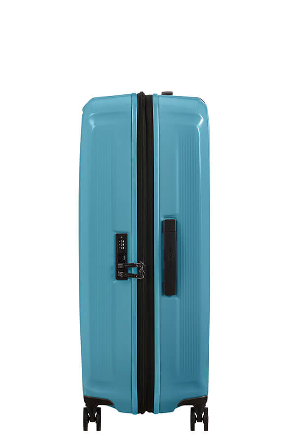 Samsonite Nuon Spinner Expandable 75cm  Metallic Ocean Blue Samsonite Nuon Spinner Expandable 75cm  Metallic Ocean Blue