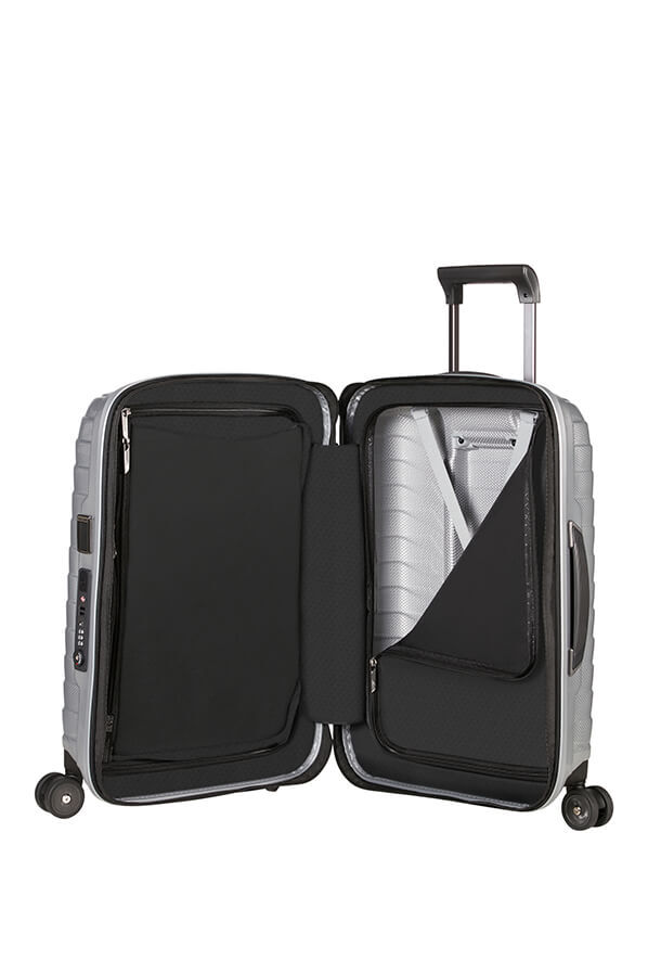 Samsonite Proxis Spinner Expandable 55cm  Plata Samsonite Proxis Spinner Expandable 55cm  Plata