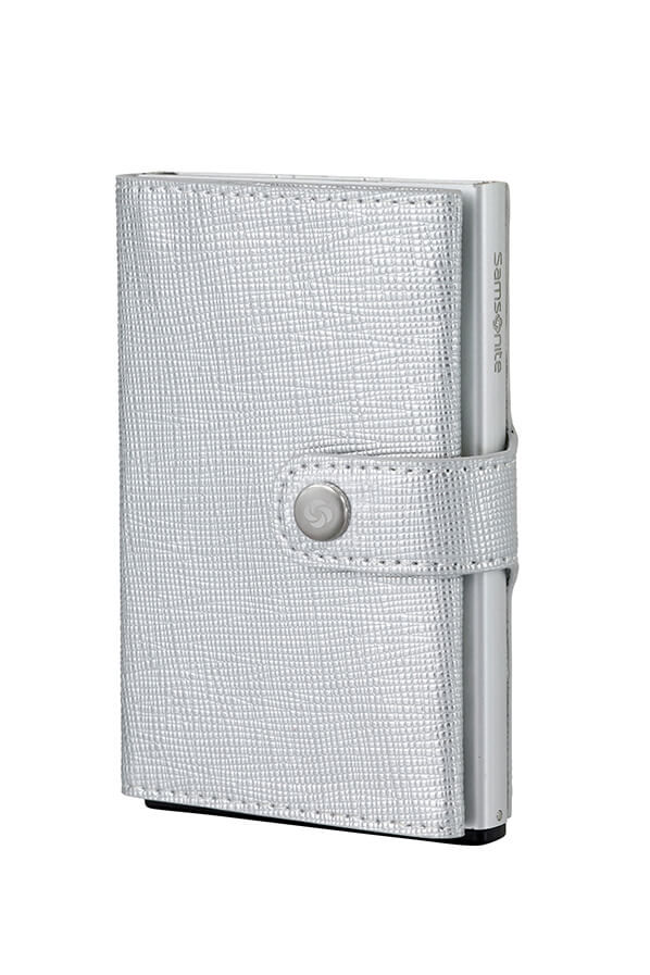 Samsonite Alu Fit 202 - Slide-up Wallet  Plata