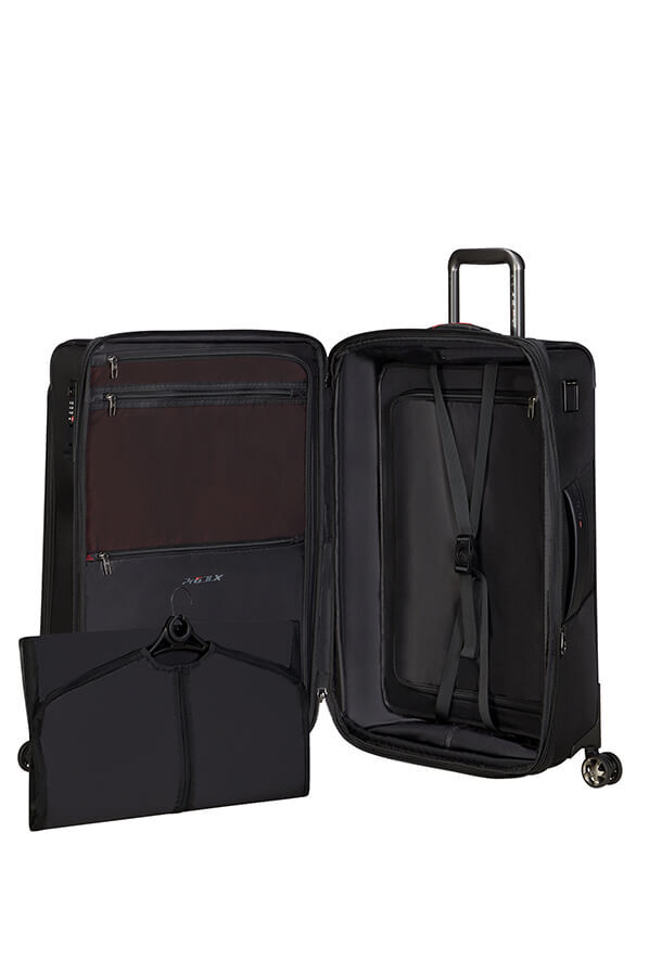 Samsonite Pro-Dlx 6 Trvl Spinner Expandable 67cm  Black Samsonite Pro-Dlx 6 Trvl Spinner Expandable 67cm  Black