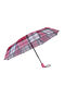 Samsonite Wood Classic S 3 Sect. Auto O/C Short  Fuchsia Check Samsonite Wood Classic S 3 Sect. Auto O/C Short  Fuchsia Check