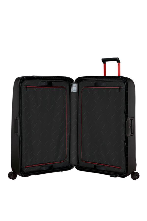 Samsonite Essens Spinner 81cm  Charcoal/Red Samsonite Essens Spinner 81cm  Charcoal/Red