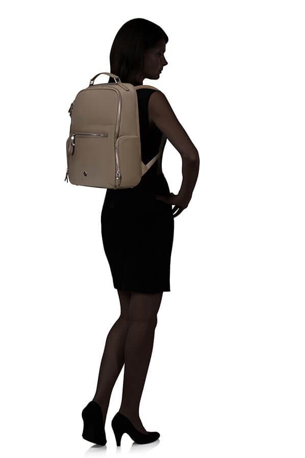 Samsonite Karissa Evo Round Backpack 15.6'  Nut Brown Samsonite Karissa Evo Round Backpack 15.6'  Nut Brown