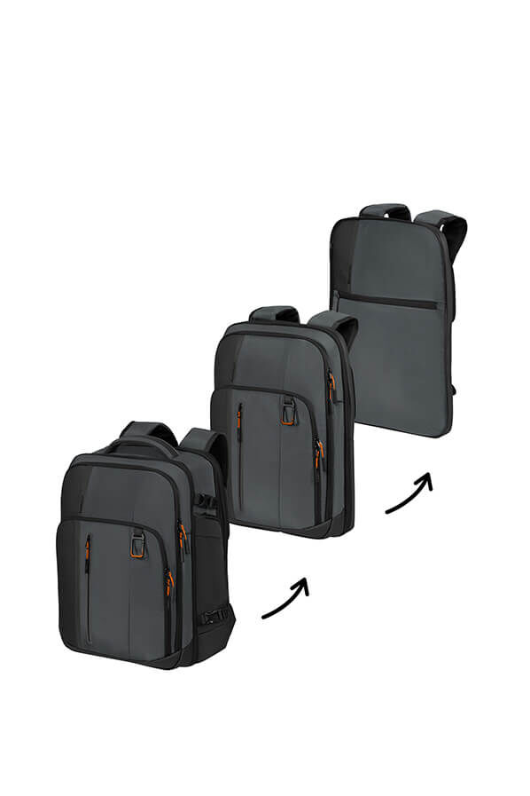 Biz2Go 2 Mochila de viaje 3 en 1 17.3"