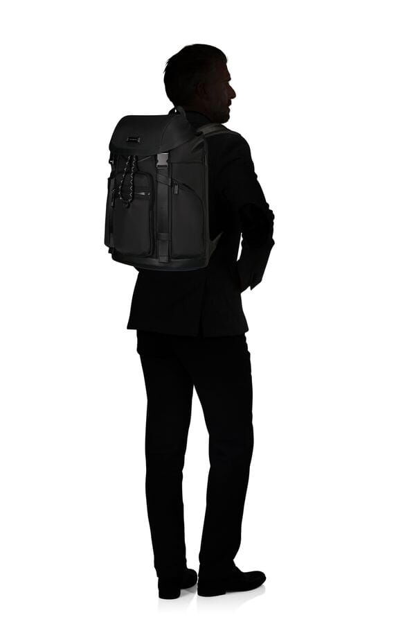 Samsonite Relyon Backpack M 15.6'' with flap  Negro