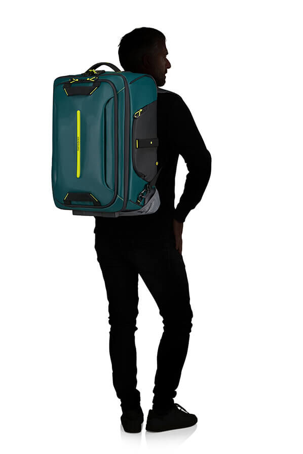 Samsonite Ecodiver DUFFLE/WH 55/20 BACKPACK  Dark Teal/Lime Samsonite Ecodiver DUFFLE/WH 55/20 BACKPACK  Dark Teal/Lime