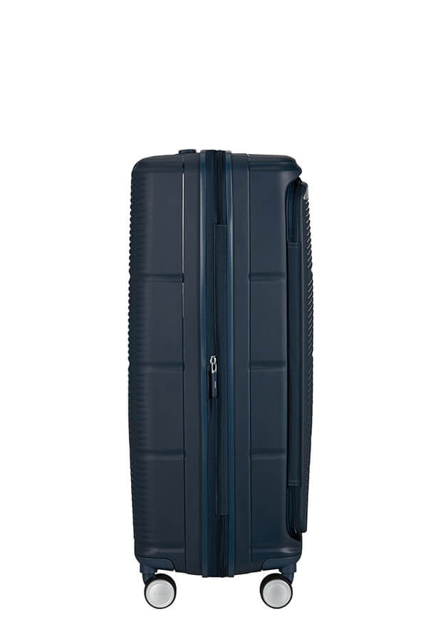 Samsonite Paralux Spinner Expandable Large Sp 75cm  Midnight Navy Samsonite Paralux Spinner Expandable Large Sp 75cm  Midnight Navy