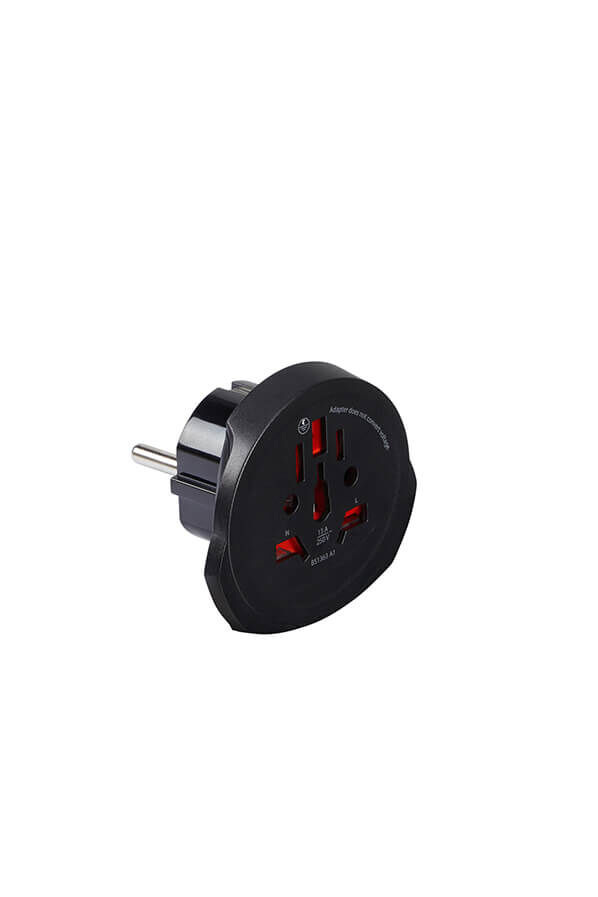 Samsonite Travel Accessories World Adaptor Pro 3-P+USB Negro
