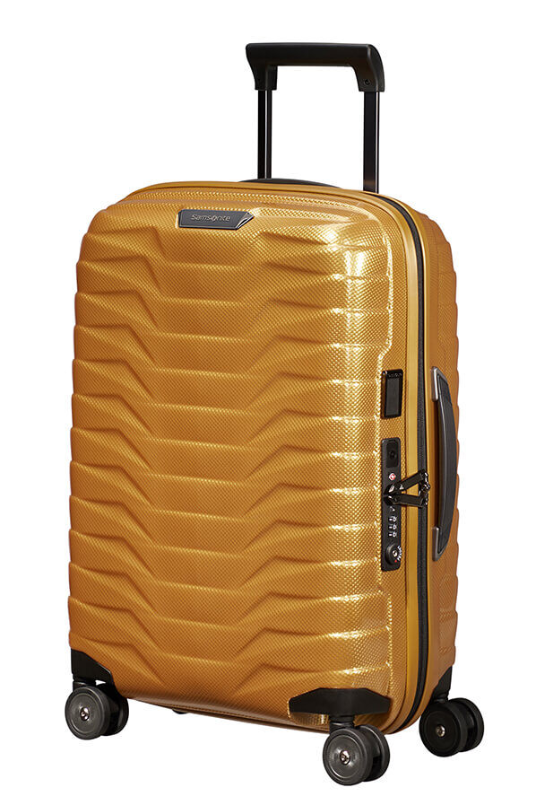 Samsonite Proxis Spinner Expandable 55cm  Honey Gold Samsonite Proxis Spinner Expandable 55cm  Honey Gold
