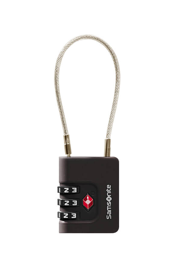 Samsonite Ta Revolution Cablelock 3 dial TSA  Negro