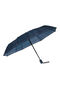 Samsonite Wood Classic S 3 Sect. Auto O/c Short  Check Dark Blue Samsonite Wood Classic S 3 Sect. Auto O/c Short  Check Dark Blue