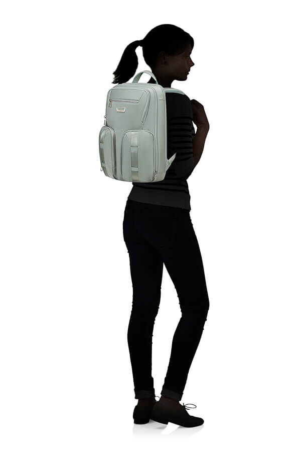 Samsonite Urban-Eye Backpack 14.1' 2 Pockets 14.1'  Sage Samsonite Urban-Eye Backpack 14.1' 2 Pockets 14.1'  Sage
