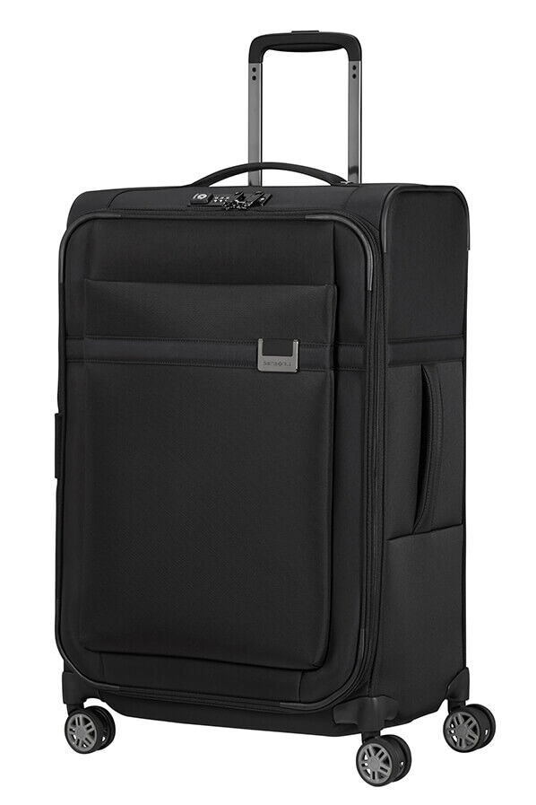 Samsonite Airea Spinner Expandable 67cm  Black Samsonite Airea Spinner Expandable 67cm  Black