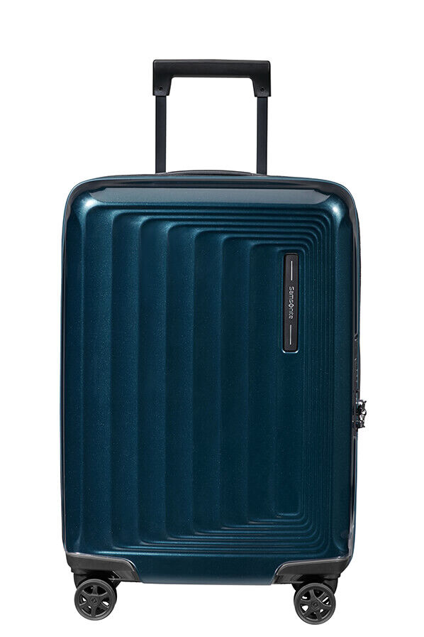 Samsonite Nuon Spinner Expandable 55cm  Metallic Dark Blue Samsonite Nuon Spinner Expandable 55cm  Metallic Dark Blue