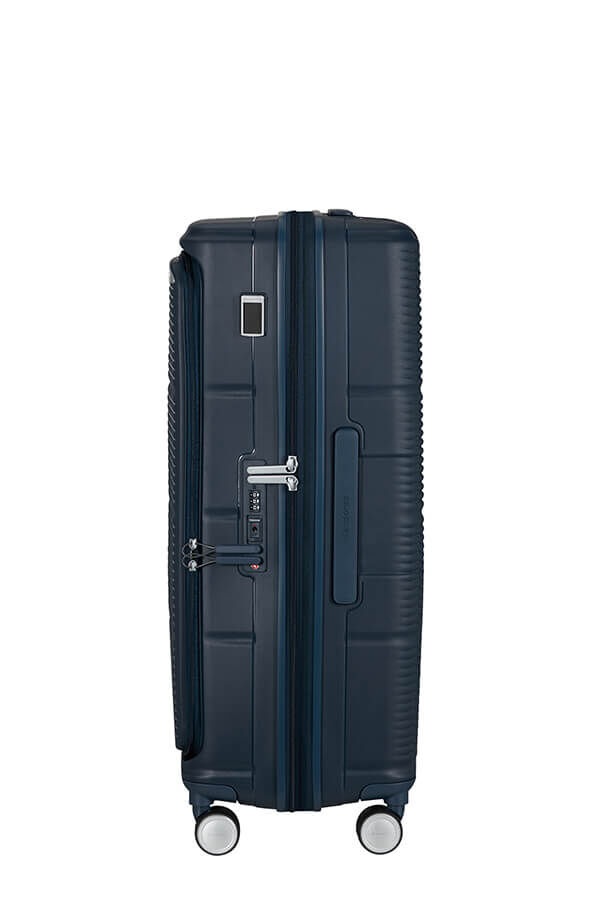 Samsonite Paralux Spinner Expandable Large Sp 75cm  Midnight Navy Samsonite Paralux Spinner Expandable Large Sp 75cm  Midnight Navy
