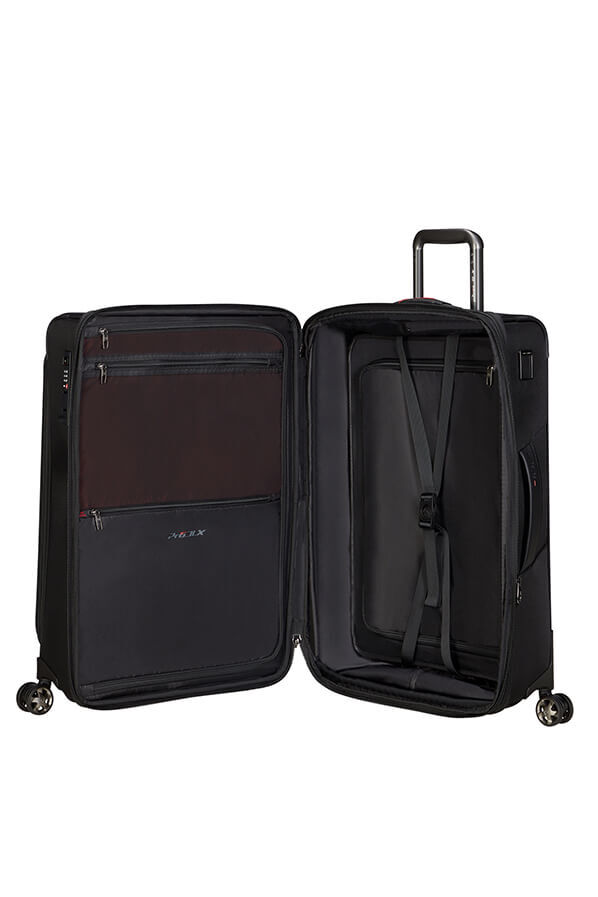 Samsonite Pro-Dlx 6 Trvl Spinner Expandable 67cm  Black Samsonite Pro-Dlx 6 Trvl Spinner Expandable 67cm  Black