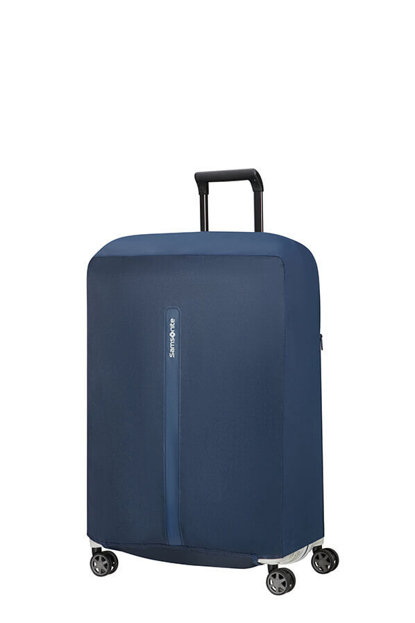 Samsonite Ta Revolution Foldable Luggage Cover M  Midnight Blue