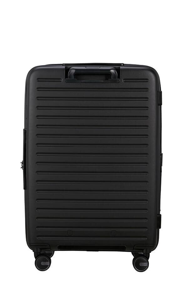 Samsonite Restackd Spinner Expandable 68cm  Black Samsonite Restackd Spinner Expandable 68cm  Black