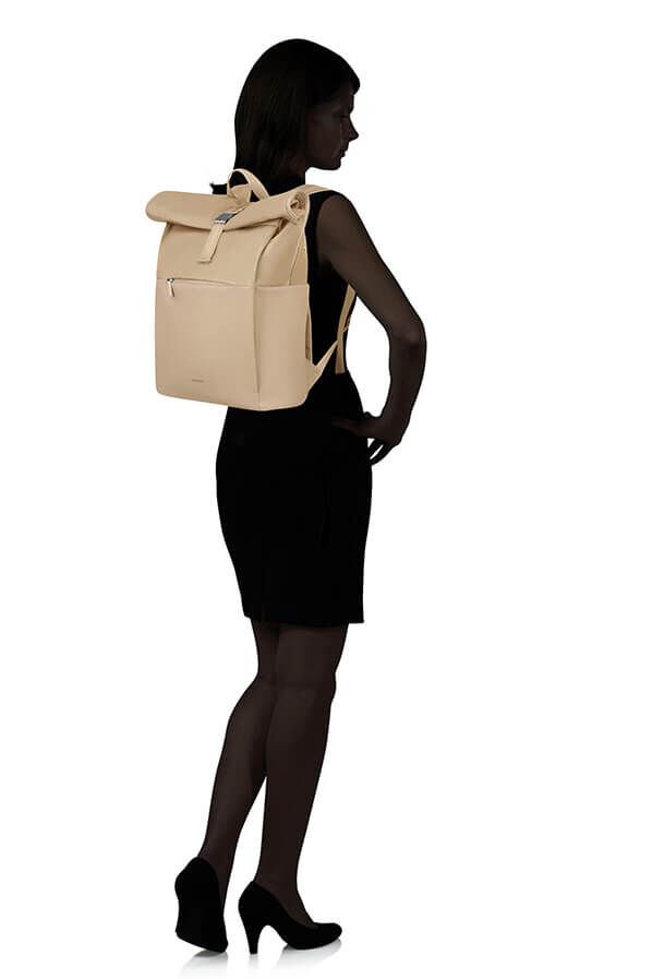 Samsonite 4Pack Laptop Rolltop Backpack 15.6'  Sand