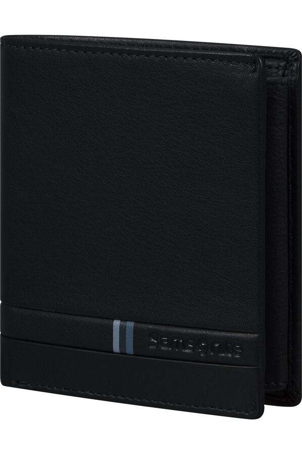 Samsonite Flagged Slg 144 - W S 8CC+HFL+C+2C  Black Samsonite Flagged Slg 144 - W S 8CC+HFL+C+2C  Black