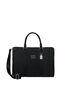 Image Biz Leather Malet&iacute;n 15.6" | Samsonite Image Biz Leather Briefcase 15.6'  Negro