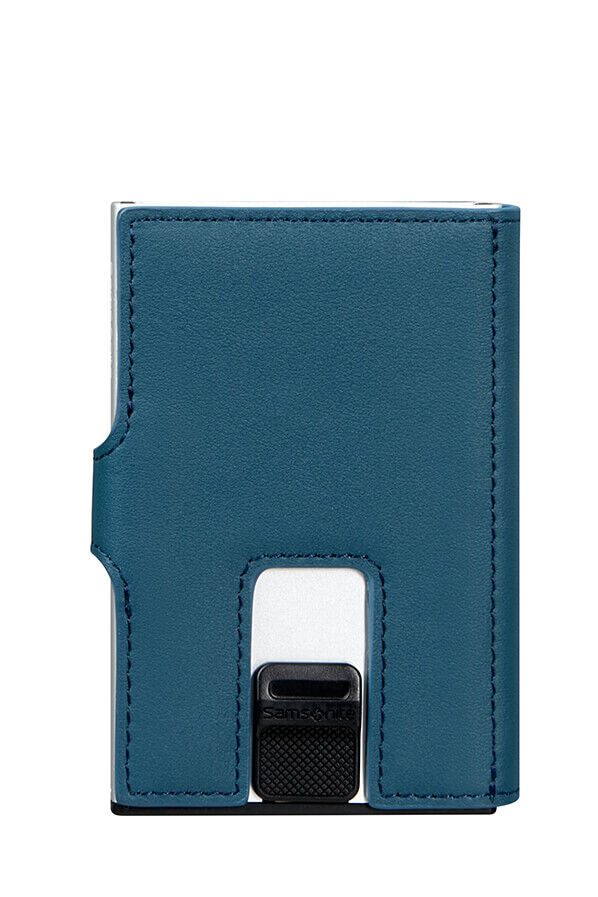 Samsonite Alu Fit Slide-up Wallet Proxis  Petrol Blue Samsonite Alu Fit Slide-up Wallet Proxis  Petrol Blue