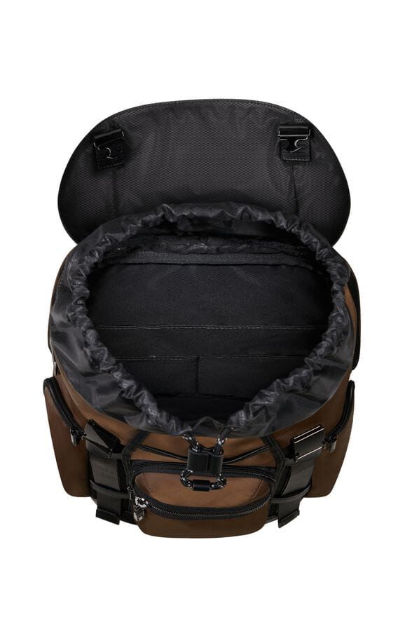 Samsonite Relyon Backpack M 15.6'' with flap  Marr&oacute;n