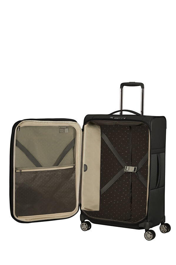 Samsonite Airea Spinner Expandable 67cm  Black Samsonite Airea Spinner Expandable 67cm  Black