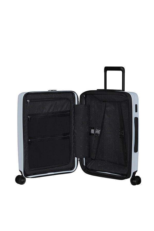 Samsonite Restackd Spinner Expandable Easy Access 55cm  Glacier Samsonite Restackd Spinner Expandable Easy Access 55cm  Glacier