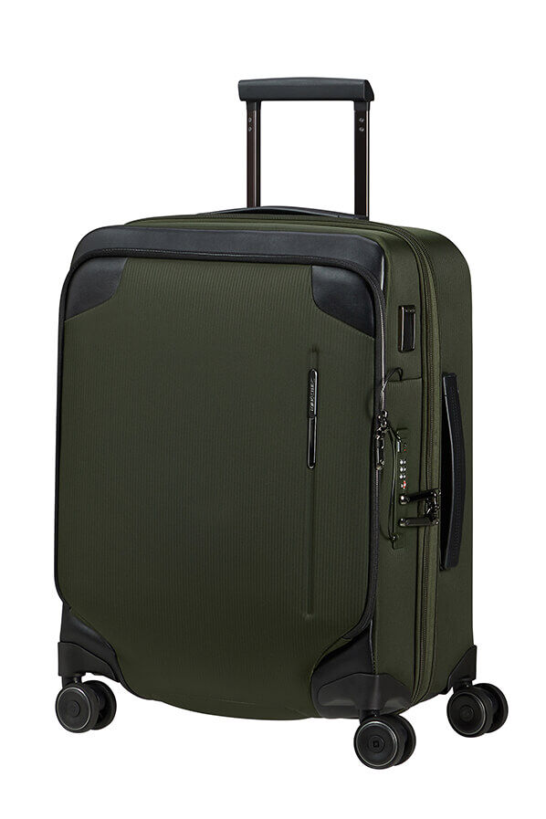 Samsonite Splendix Spinner DF Expandable 55cm  Green/Black Samsonite Splendix Spinner DF Expandable 55cm  Green/Black