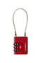 Samsonite Ta Revolution Cablelock 3 dial TSA  Red