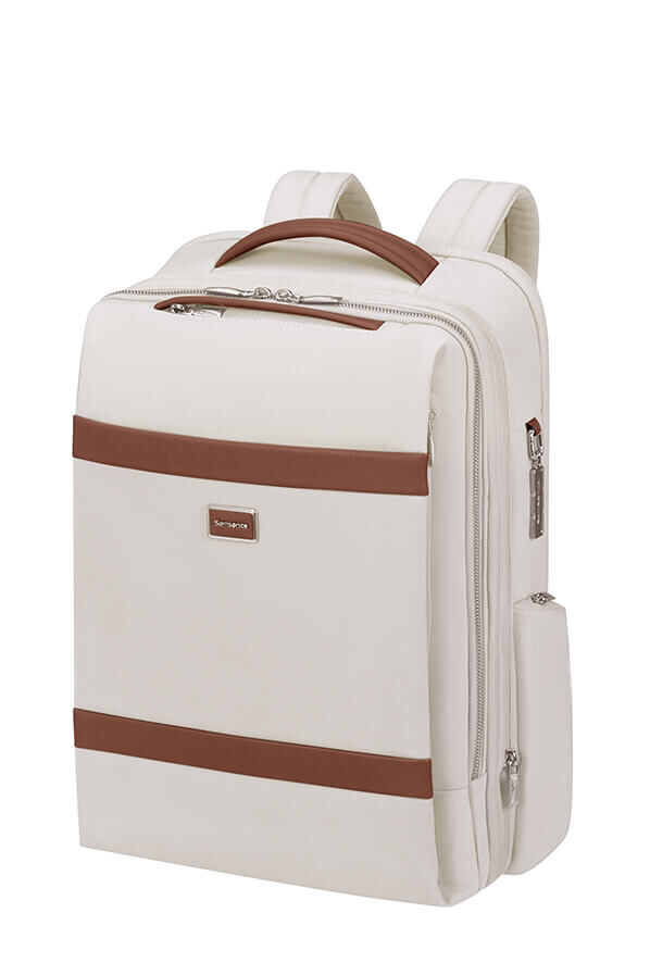 Samsonite Image Biz Travel Backpack EXP 15.6'  Ivory Samsonite Image Biz Travel Backpack EXP 15.6'  Ivory