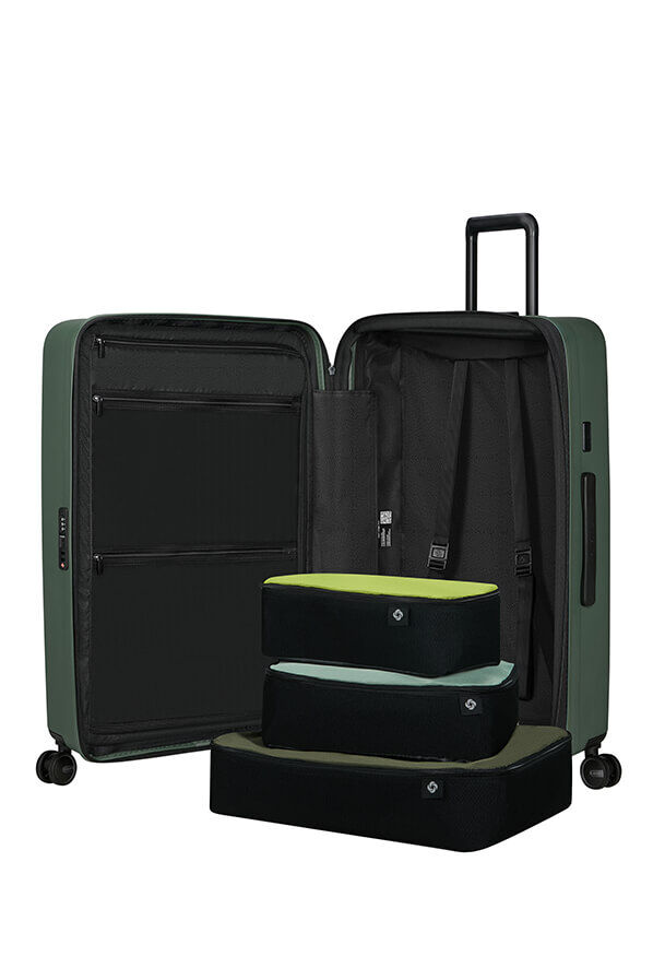 Samsonite Restackd Spinner Expandable 75cm  Sage Samsonite Restackd Spinner Expandable 75cm  Sage