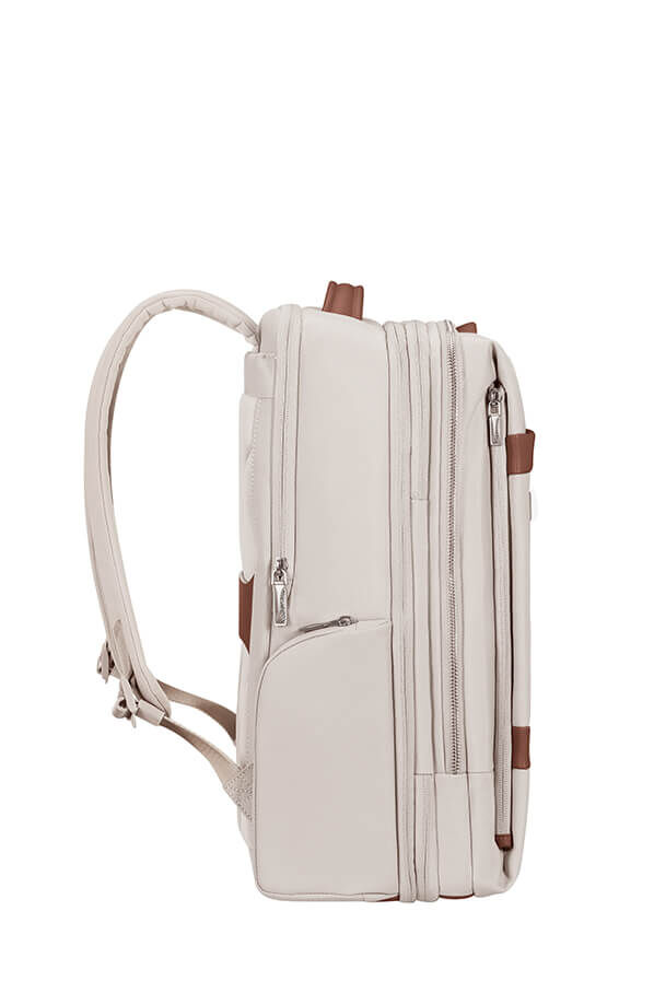 Samsonite Image Biz Travel Backpack EXP 15.6'  Ivory Samsonite Image Biz Travel Backpack EXP 15.6'  Ivory