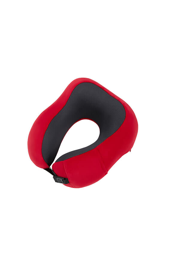 Samsonite Ta Revolution Ergonomic Memory Foam Pillow  Rojo