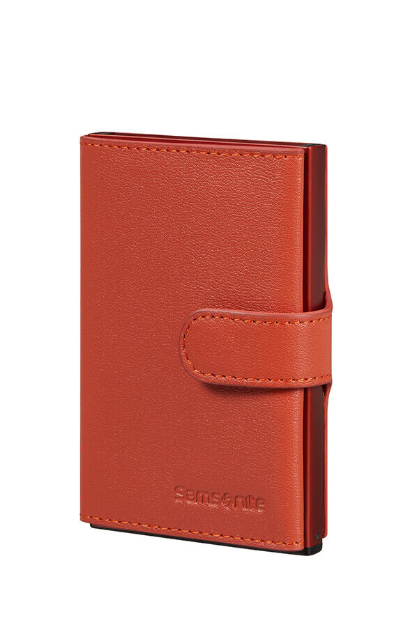Samsonite Alu Fit 202 - Slide-up Wallet  Naranja