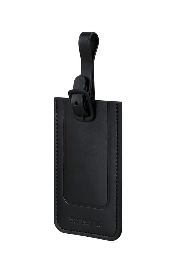 Samsonite Ta Revolution Rectangle Luggage Tag x2  Negro