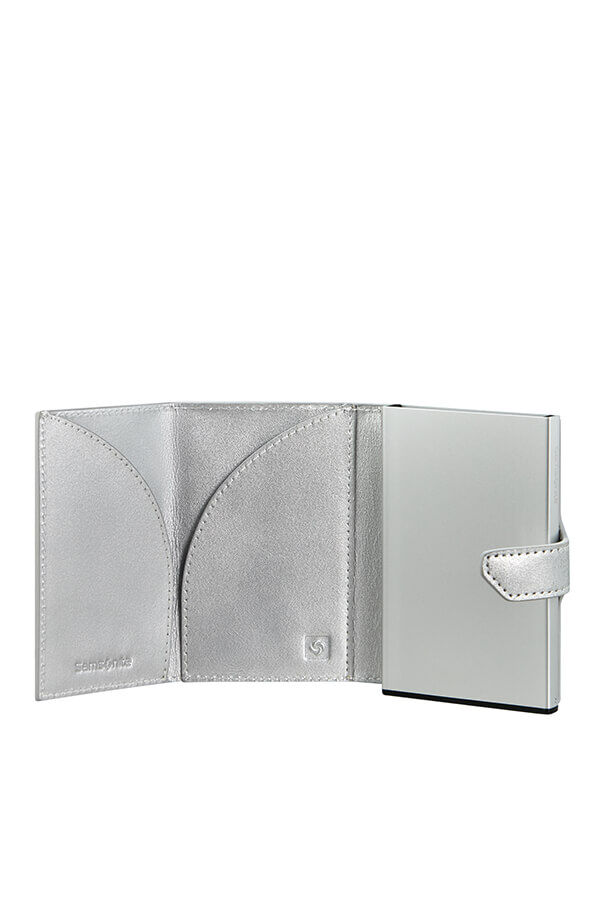 Samsonite Alu Fit Slide-up Wallet Proxis  Plata Samsonite Alu Fit Slide-up Wallet Proxis  Plata