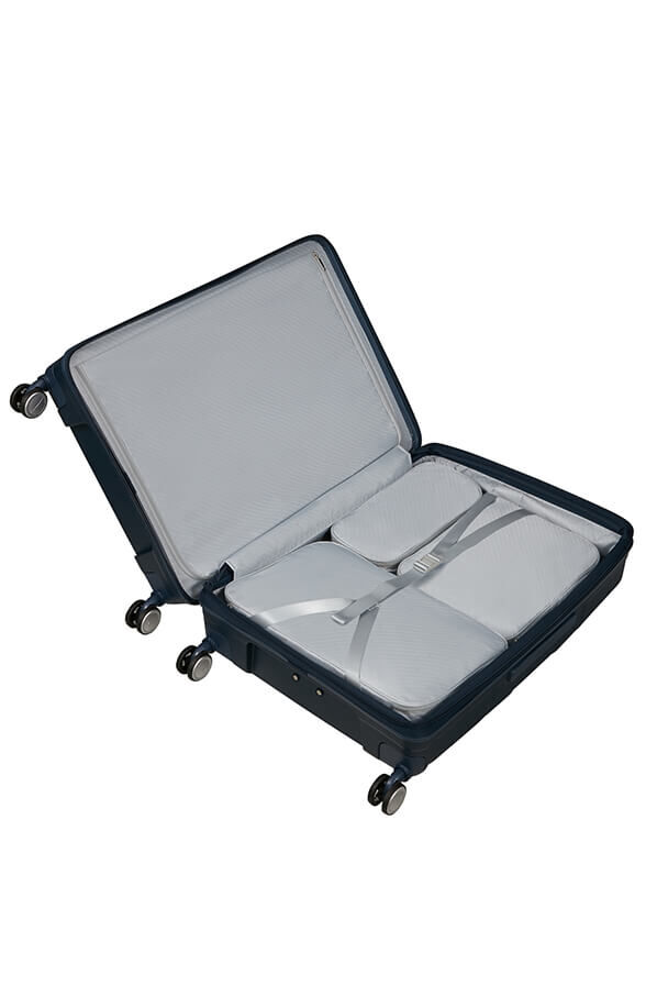 Samsonite Paralux Spinner Expandable Large Sp 75cm  Midnight Navy Samsonite Paralux Spinner Expandable Large Sp 75cm  Midnight Navy