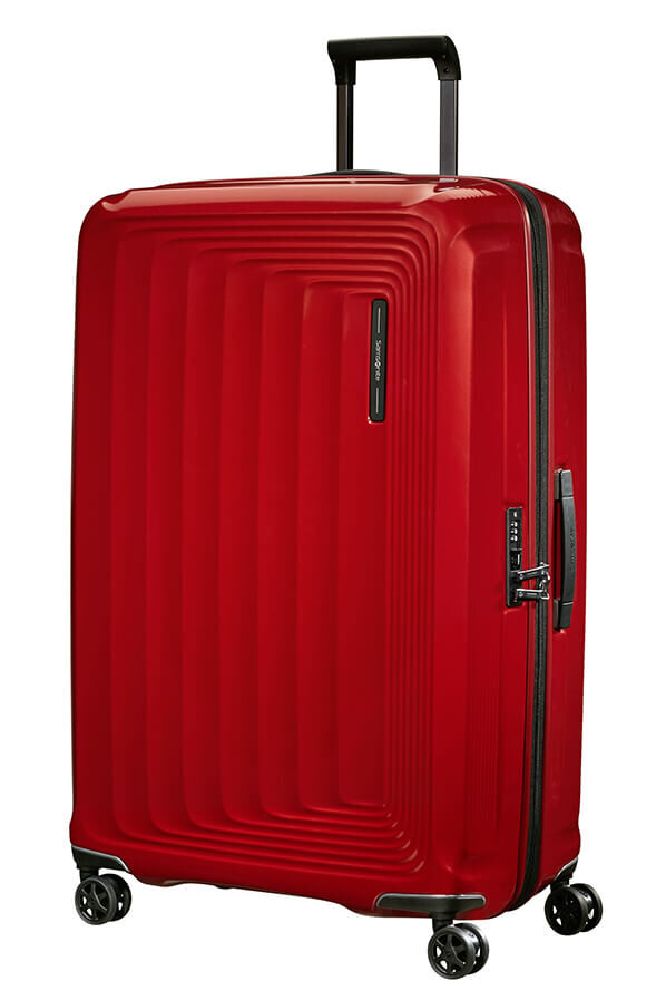 Samsonite Nuon Spinner Expandable 81cm  Rojo Metalizado