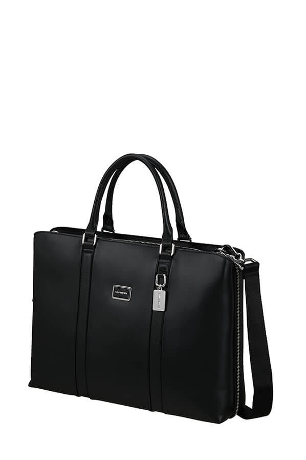 Image Biz Leather Malet&iacute;n 15.6" | Samsonite Image Biz Leather Briefcase 15.6'  Negro