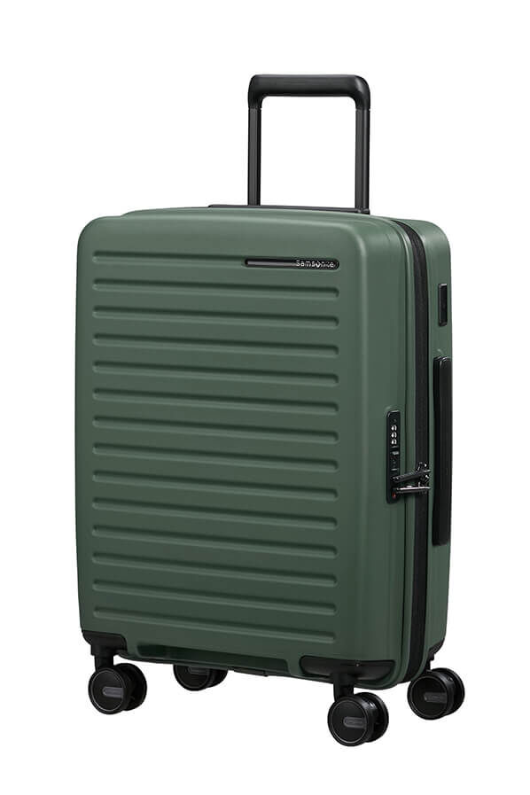 Samsonite Restackd Spinner Expandable 55cm  Sage Samsonite Restackd Spinner Expandable 55cm  Sage