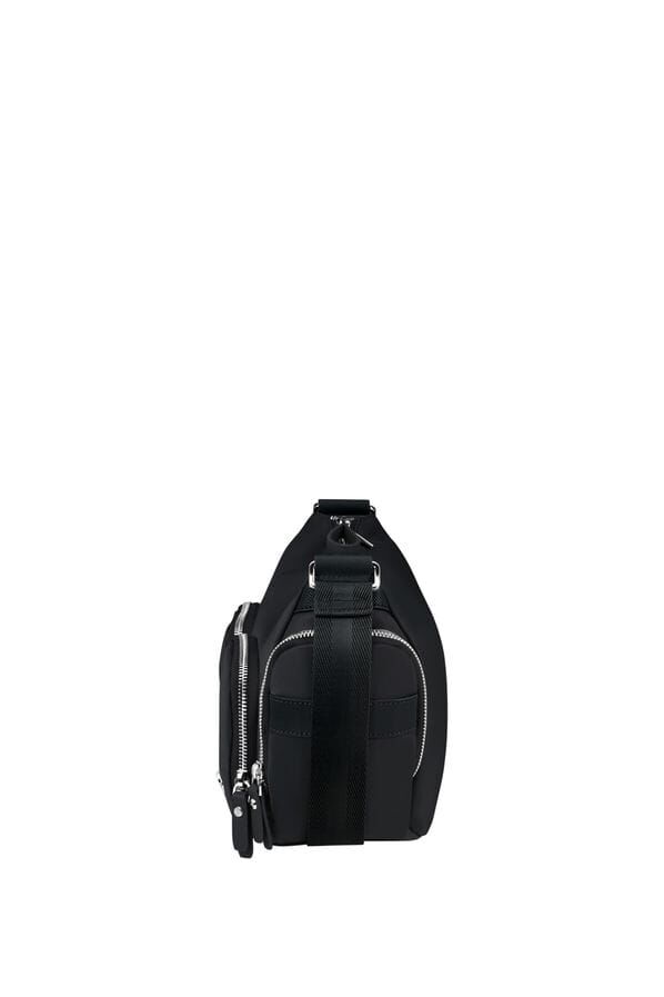 Samsonite Karissa Evo Shoulder Bag Multi Pkt  Black Samsonite Karissa Evo Shoulder Bag Multi Pkt  Black