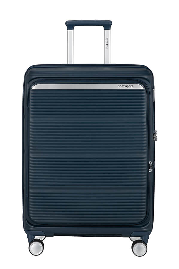 Samsonite Paralux Spinner Expandable Medium Sp 67cm  Midnight Navy Samsonite Paralux Spinner Expandable Medium Sp 67cm  Midnight Navy