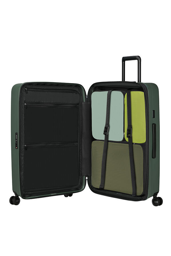 Samsonite Restackd Spinner Expandable 75cm  Sage Samsonite Restackd Spinner Expandable 75cm  Sage